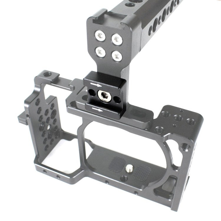 WESTAGE Cold Shoe Mount Adapter 1/4" Screw for Stabilizer Camera Cage - Black WESTAGE Cold Shoe Mount Adapter 1/4" Screw for Stabilizer Camera Cage - Black